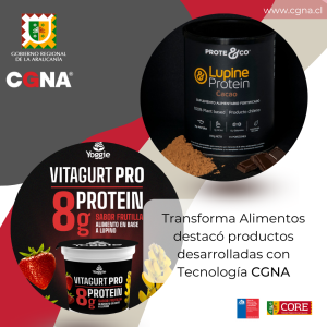 Transforma Alimentos highlighted products developed with CGNA Technology