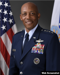 US Air Force Chief of Staff General CQ Brown Jr.