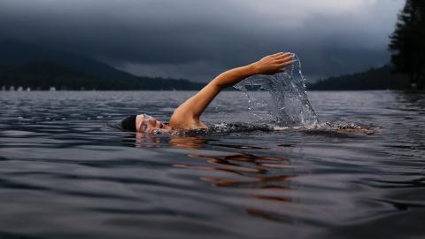 open water swimmer