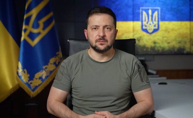 President of Ukraine Volodymyr Zelensky