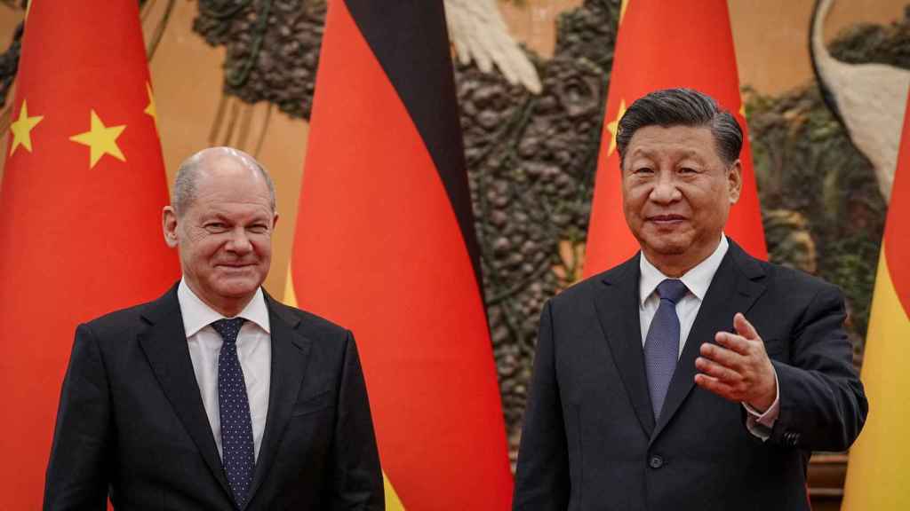 Scholz on his visit to China.