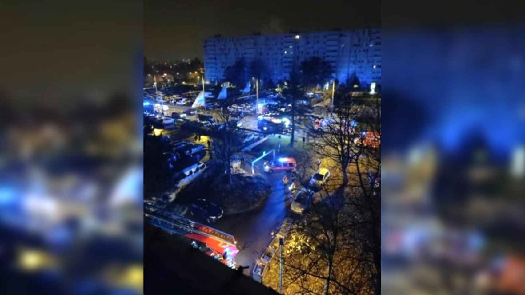 At least 10 dead, five of them children, in the fire of a residential building in Lyon