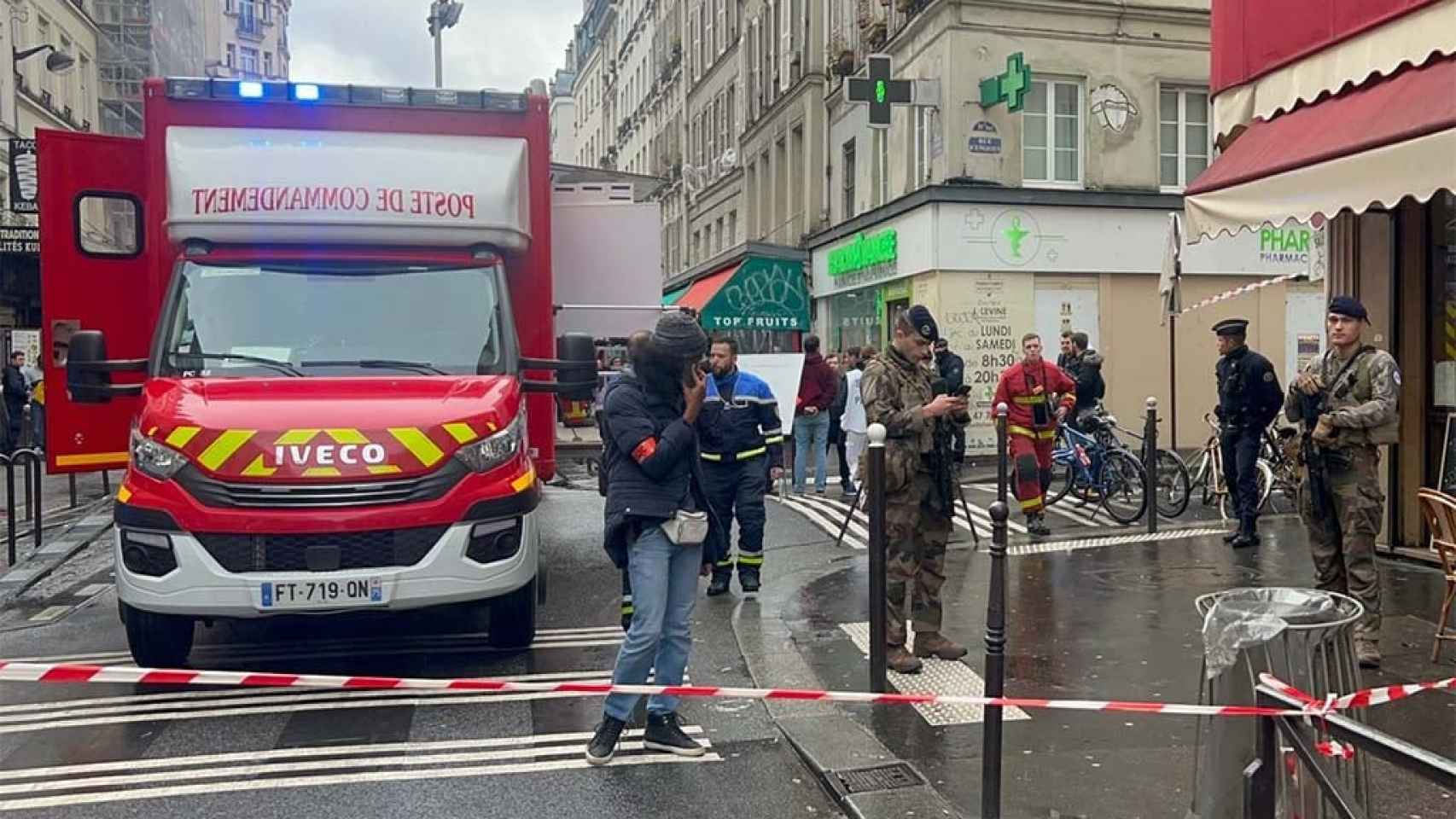 At least two dead and several wounded in a shooting near a Kurdish cultural center in Paris