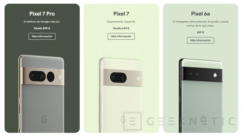 Geeknetic Revealed the roadmap of the Google Pixel until 2025 with future smaller Pro models 1