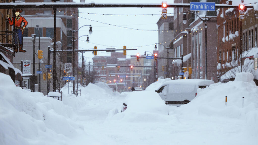 The 'snowstorm of the century' causes half a hundred deaths