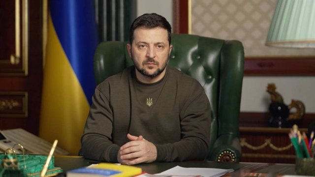 Ukrainian President Volodymyr Zelensky