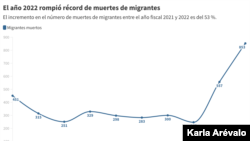 Graphic on migrant deaths.