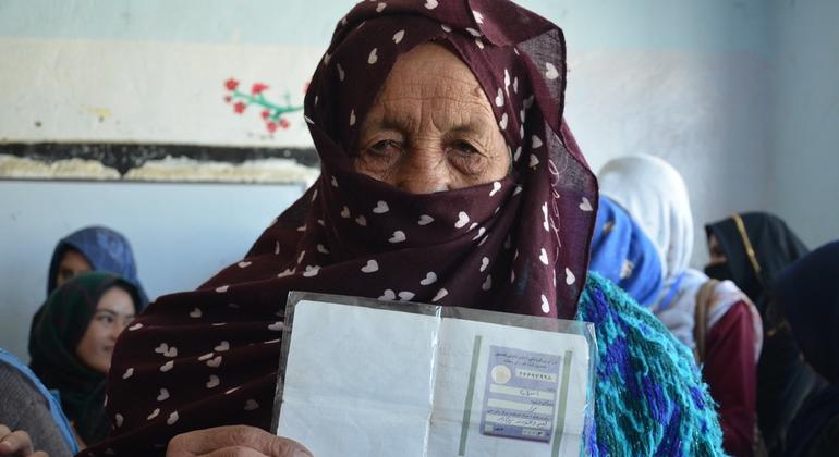 The Taliban's restrictions on women and girls in Afghanistan will exclude women from participating in political activities such as voting, as happened to this woman at the Bamyan polling station for the Afghan parliamentary elections,…