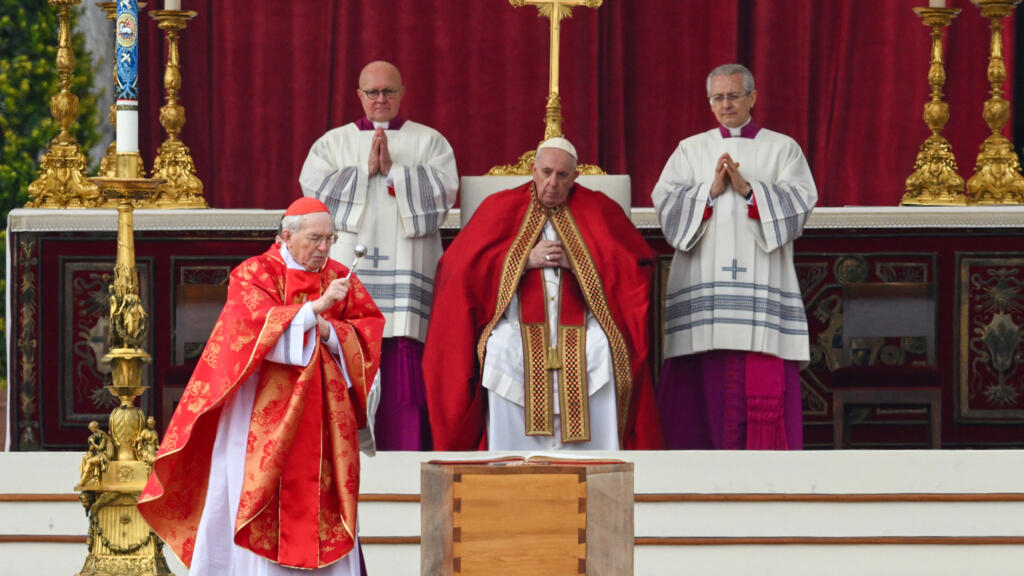 After an unprecedented ceremony, the body of Benedict XVI now rests in the former tomb of John Paul II