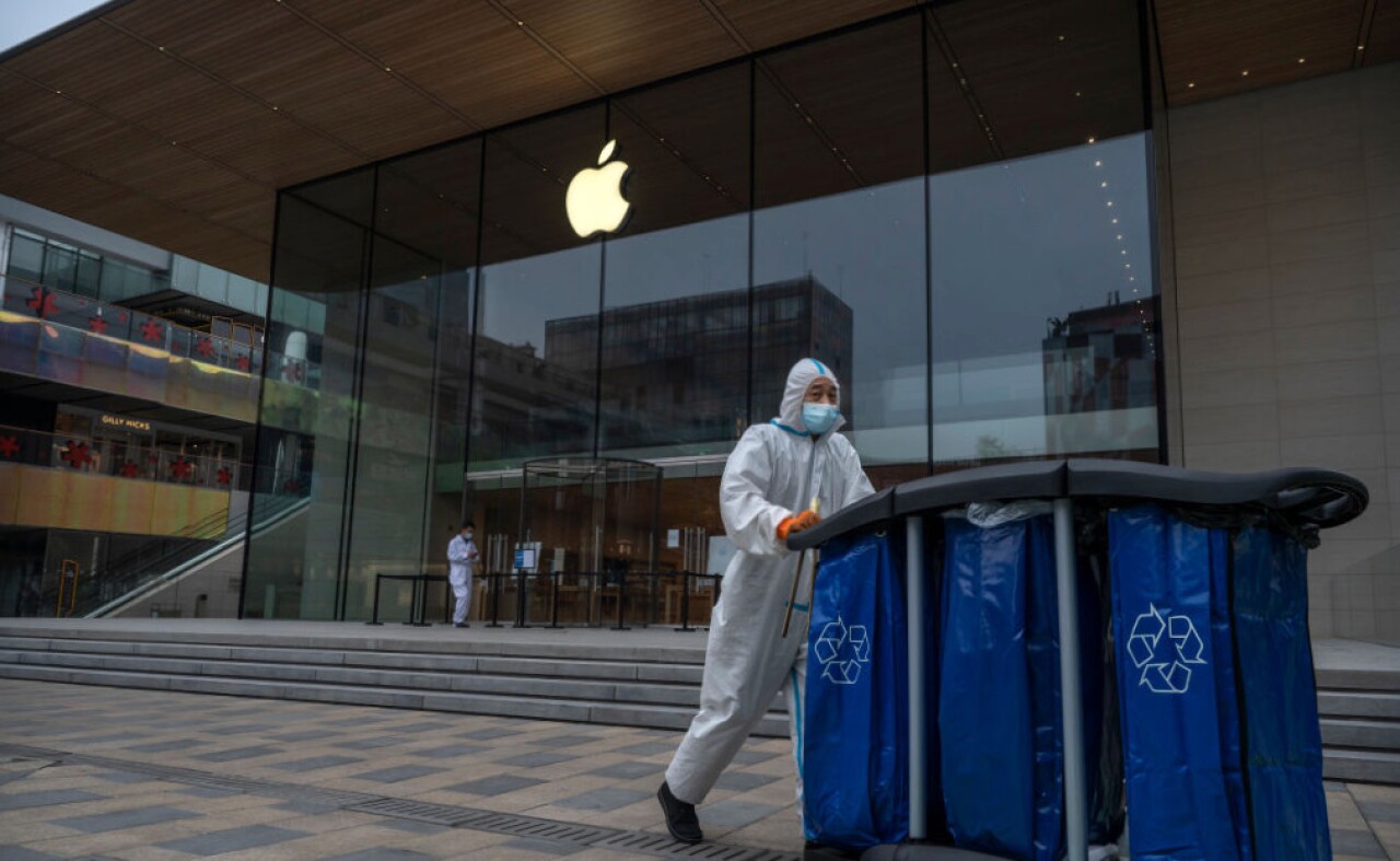 After the protests, the iPhone City recovers 90% of its operations