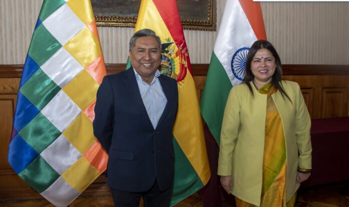 Bolivia and India strengthen their bilateral relations
