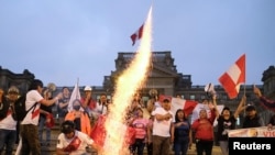 In Photos |  Demonstrations in Peru after the removal of Castillo