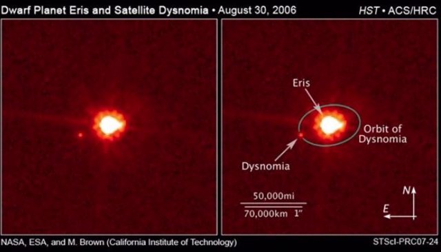 Archive - Dwarf planet Eris and its moon Dysnomia