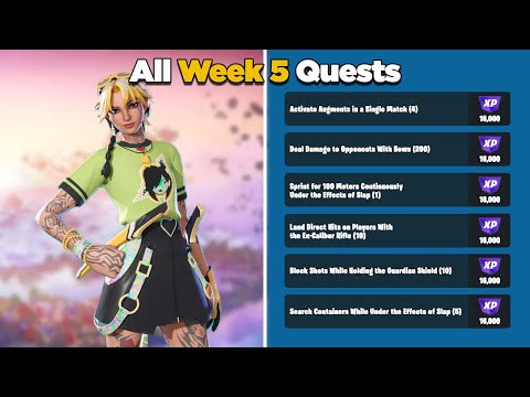 Fortnite Chapter 4 - Season 1: how to overcome the challenges of Week 5