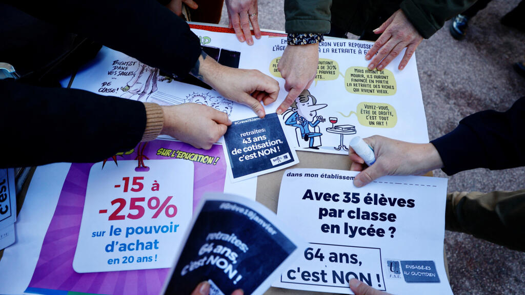 France mobilizes against the government plan to increase the minimum retirement age