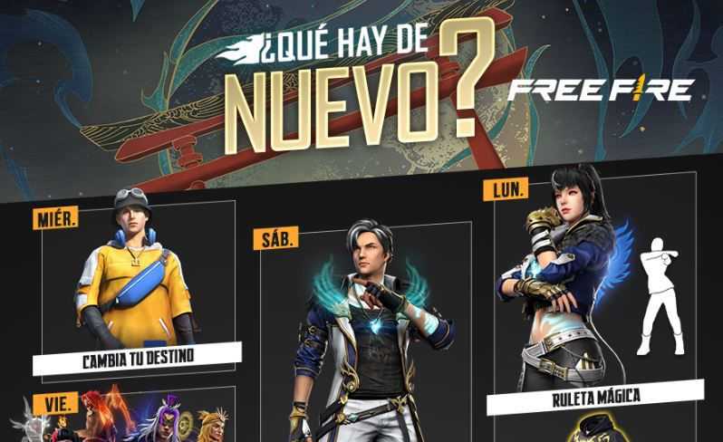 Free Fire: weekly agenda reward from January 18 to 23, 2023