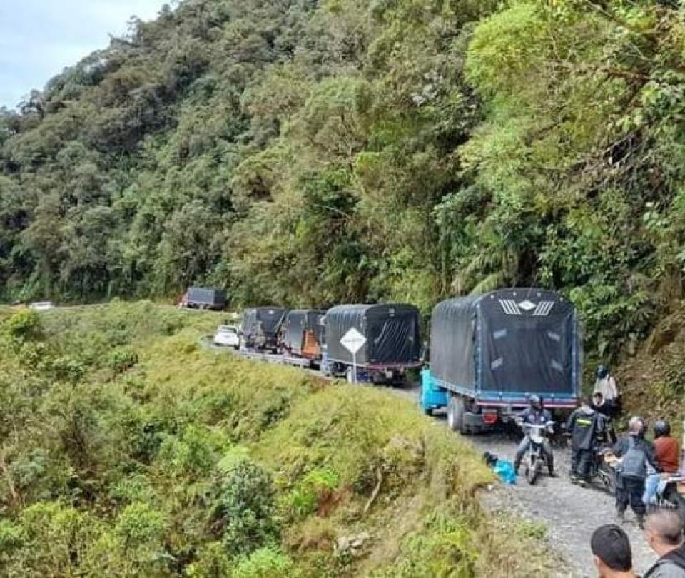 Half of housing projects in Nariño, at risk due to road closure