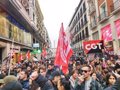 Inditex workers protest in Madrid for a wage increase and working conditions "worthy"