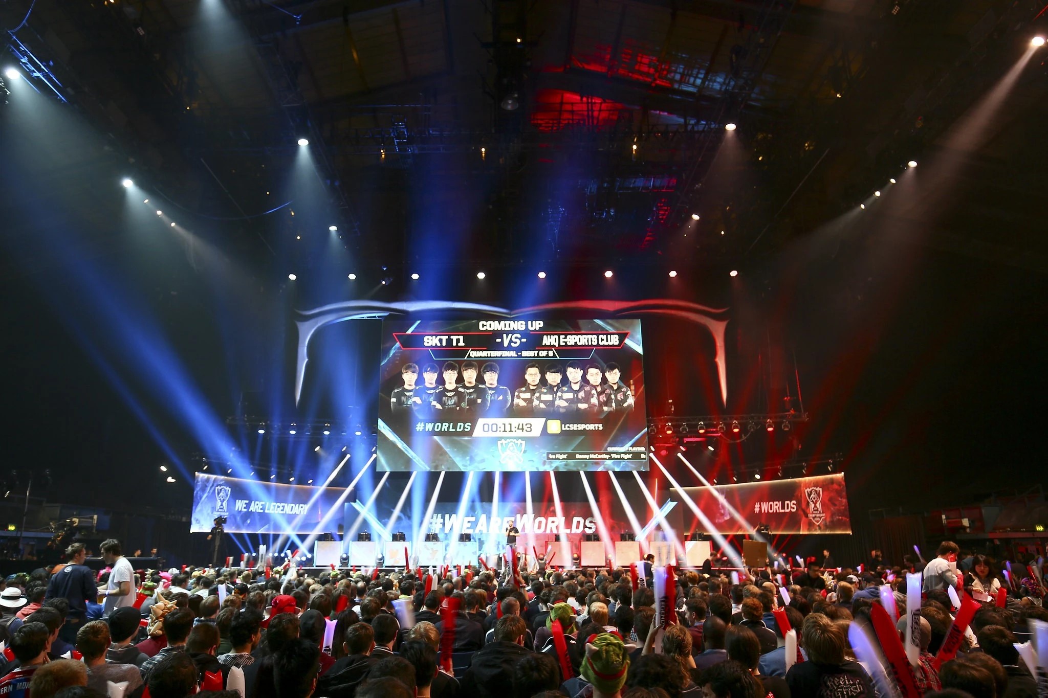 Previously, the United Kingdom hosted the quarterfinals of the Worlds 2015