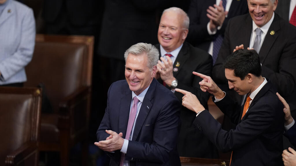 McCarthy wins the presidency of the United States House of Representatives