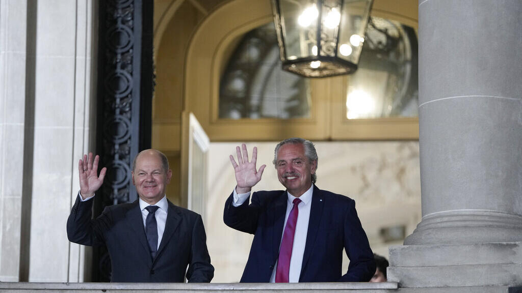 Olaf Scholz and Alberto Fernandez reaffirmed the importance of a "quick" EU-Mercosur agreement