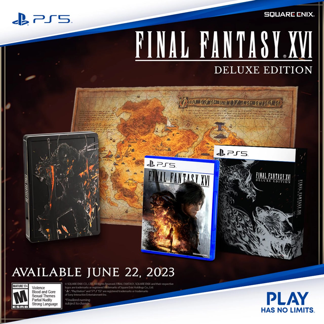 Presale: the Deluxe Edition of Final Fantasy XVI can now be set aside in Mexico