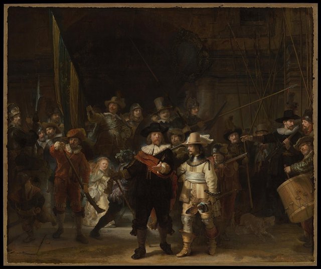 The Night Watch, Rembrandt's work