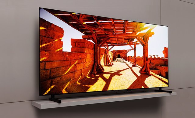 QD-OLED panel technology in a 77-inch size