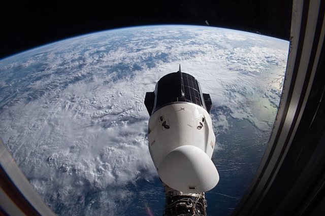 Dragon Endurance spacecraft docked at the International Space Station