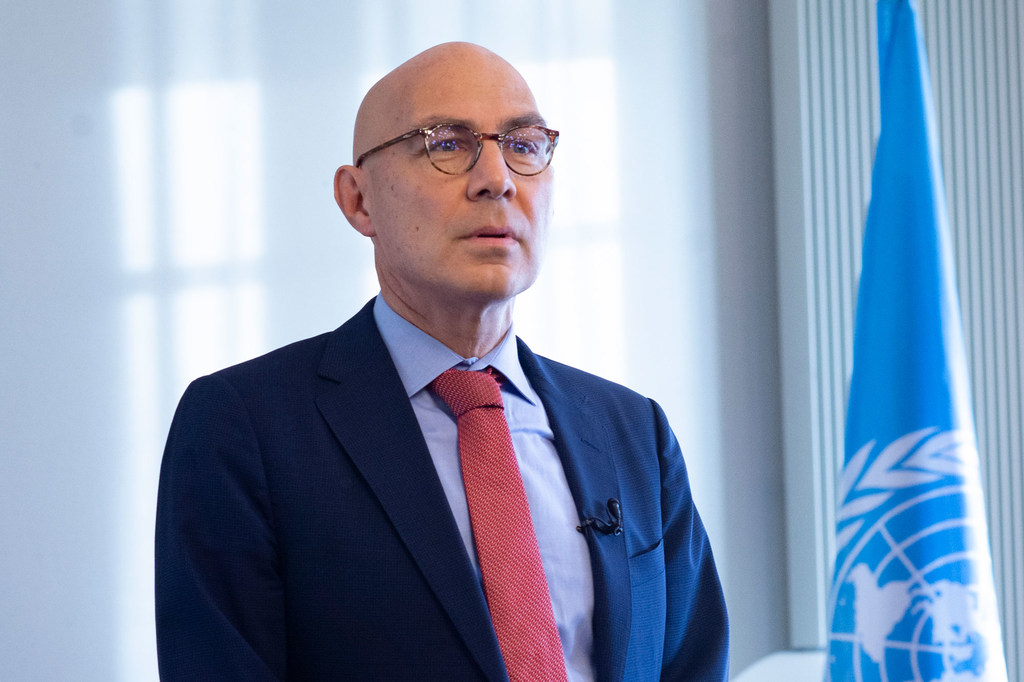 The United Nations High Commissioner for Human Rights Volker Türk.