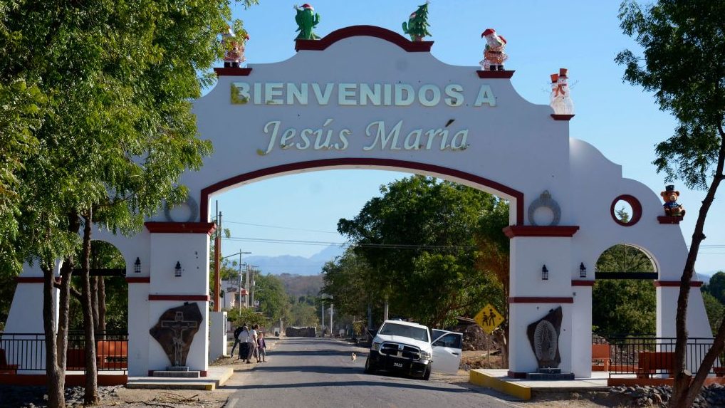 The Mexican Army, the National Guard and other authorities carry out social work activities in Jesús María, Culiacán