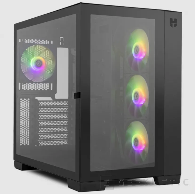 Geeknetic The NOX Hummer ASTRA case supports up to 10 fans and 42 cm graphics 1