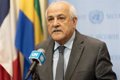 The Palestinian representative of the UN calls for an urgent meeting with the Presidency of the Security Council
