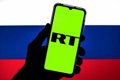 The RT channel denounces that Facebook has deleted its account in Russian