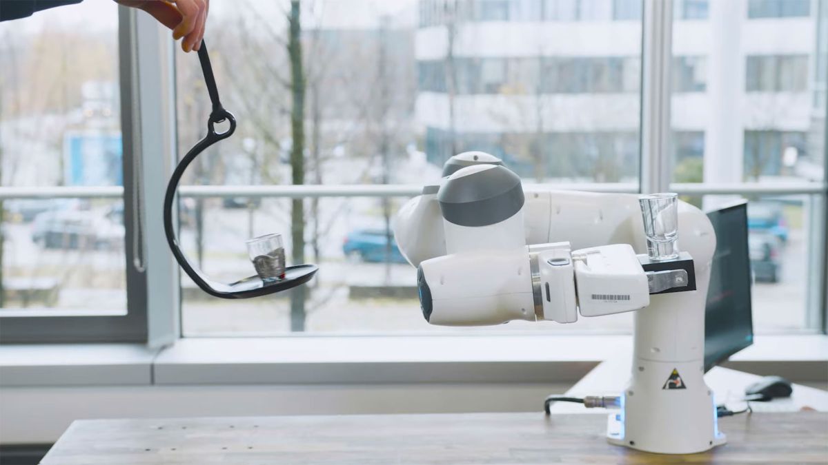 They create a robot waiter with better abilities than a human being