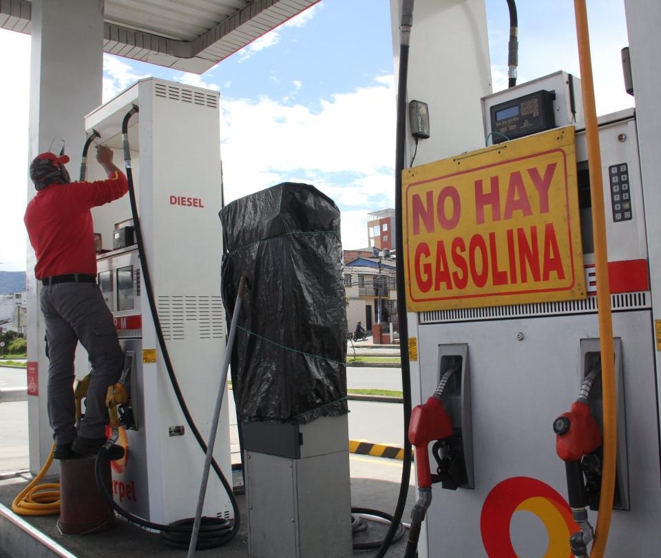 They send an emergency message due to gasoline shortages in Nariño