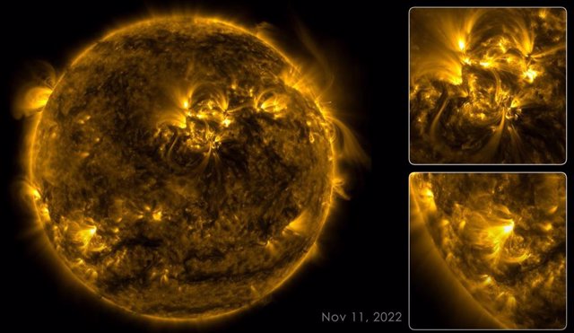 Image from the video 133 days of solar activity