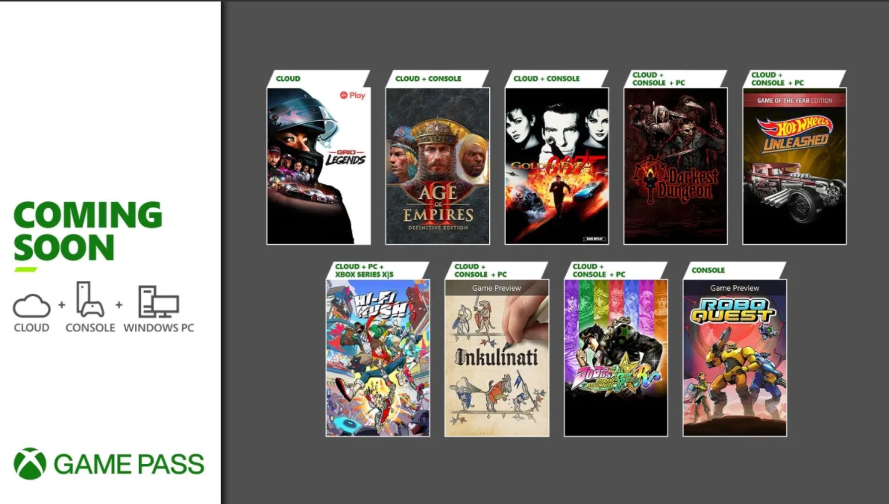 Xbox Game Pass: these 8 great games will arrive on the service in the coming days;  includes an exclusive that debuted as a surprise