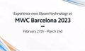 Xiaomi will take to MWC in Barcelona its "new technology"