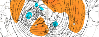 A great "sudden stratospheric warming" it is close to breaking vortex.  The question is how it will affect us