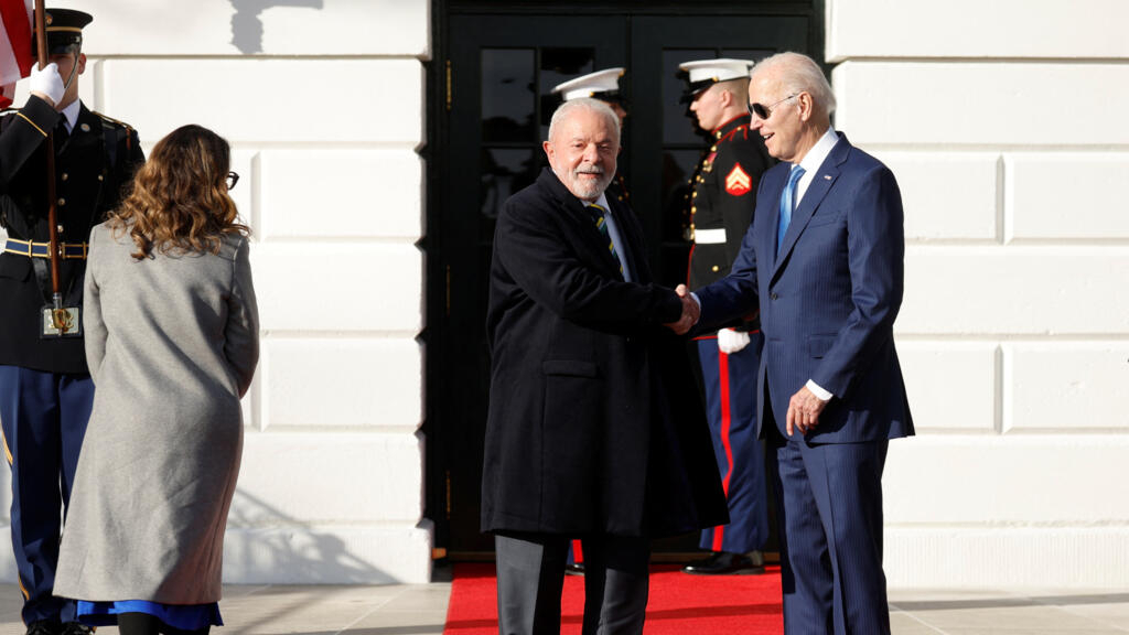 Biden and 'Lula' are in Washington and say that Brazil and the US are on the "same page"