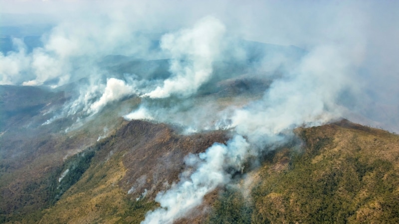 Fire in Cuba out of control, hundreds of hectares damaged