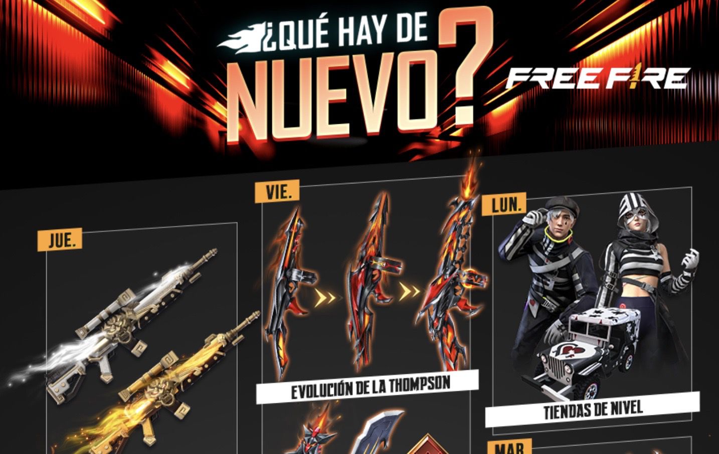 Free Fire: all the rewards of the Devil May Cry weekly agenda from February 16 to 21, 2023