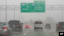 Traffic is heavier than usual on I-294 South bound for Chicago on Wednesday, February 22, 2023.