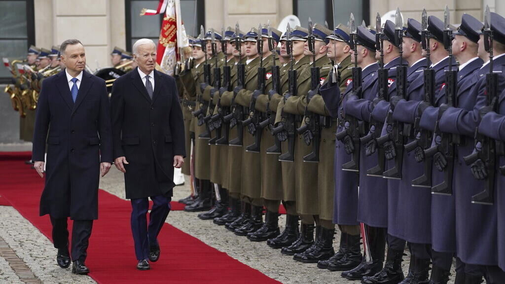 Live |  From Poland, Biden shows his support for Ukraine days after the first anniversary of the war