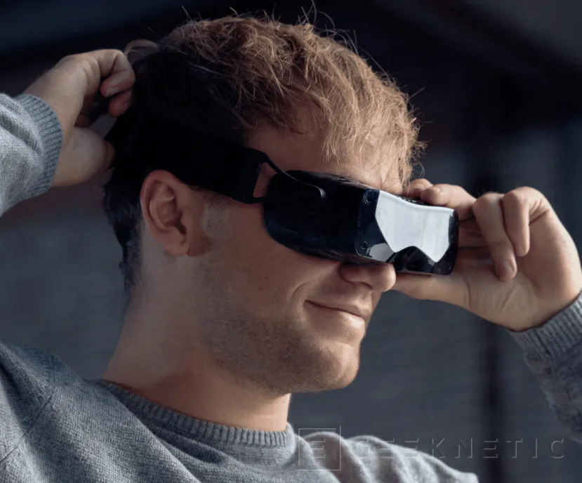 Geeknetic Only 127 grams of weight in the BigScreen Beyond, the smallest VR glasses on the market 1