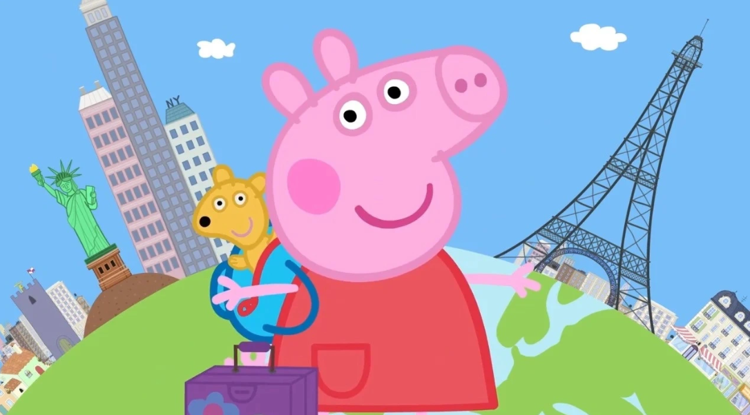 Travel the world with Peppa