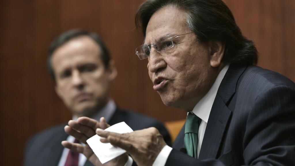 Peru expects former President Toledo to be extradited from the US in the next few hours