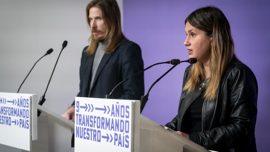 Podemos, about the meetings with Yolanda Díaz: "Time is pressing, but we respect your times"