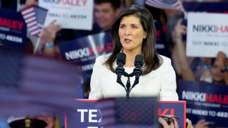 Republican Nikki Haley Kicks Off White House Campaign